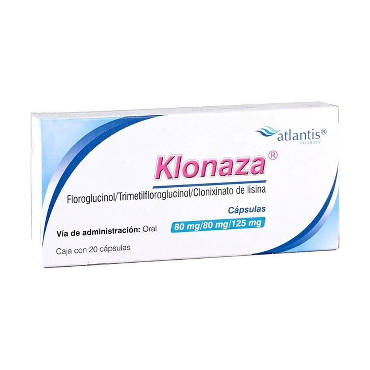 KLONAZA 20 CAP 125 MG