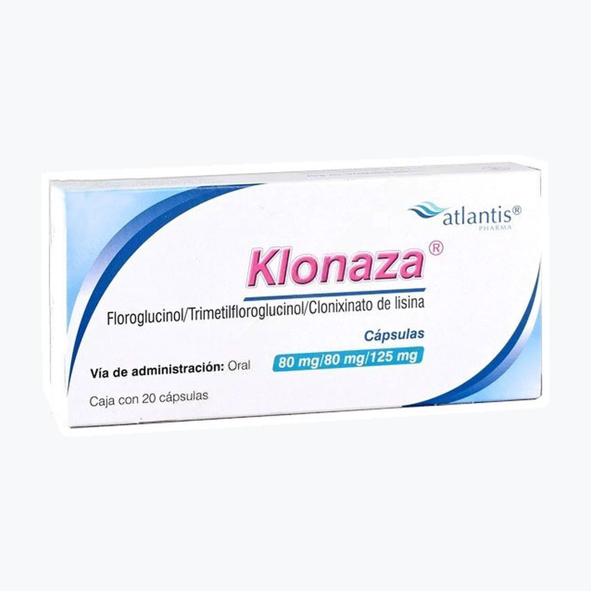 KLONAZA 20 CAP 125 MG