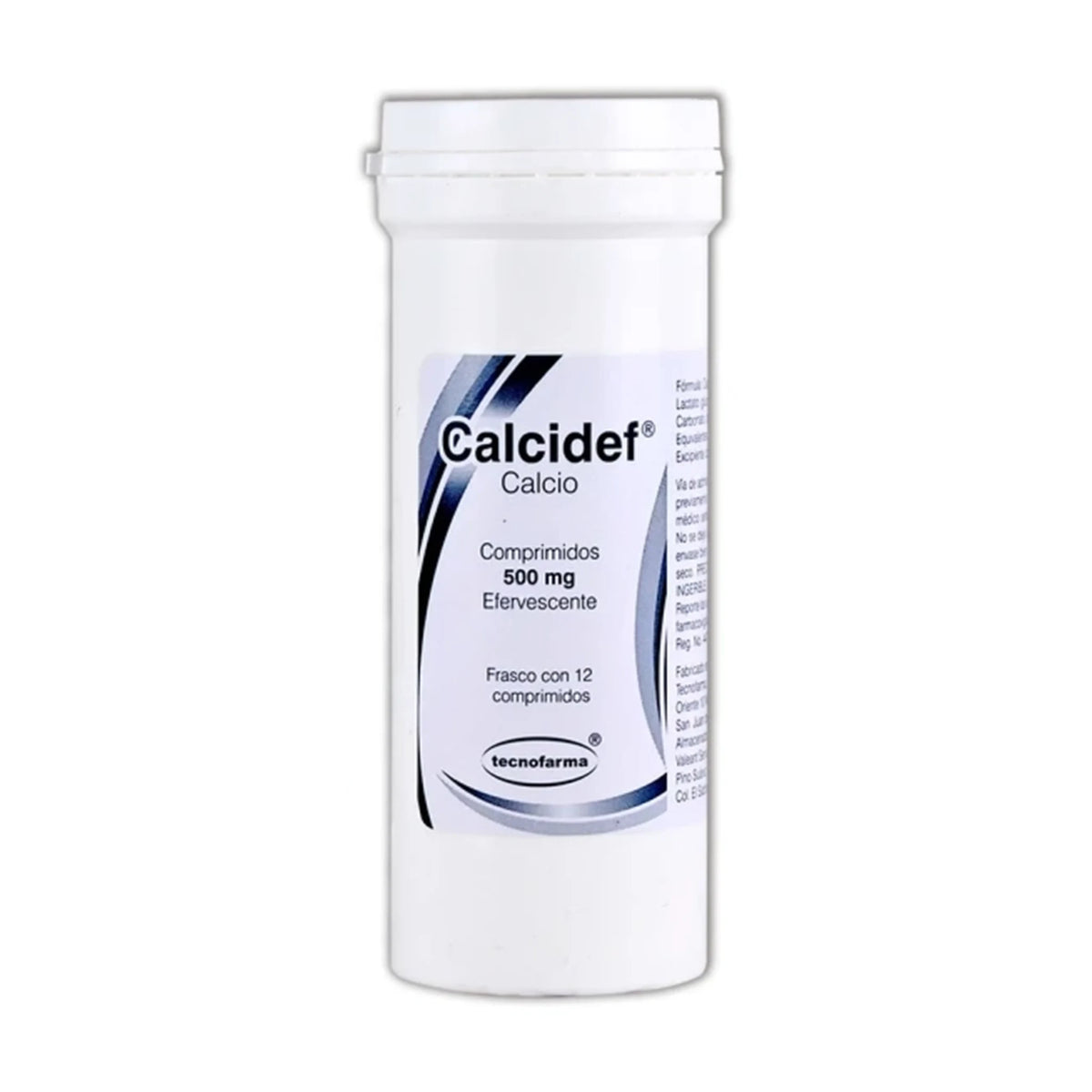 CALCIDEF EFERV 12 COMP 500 MG