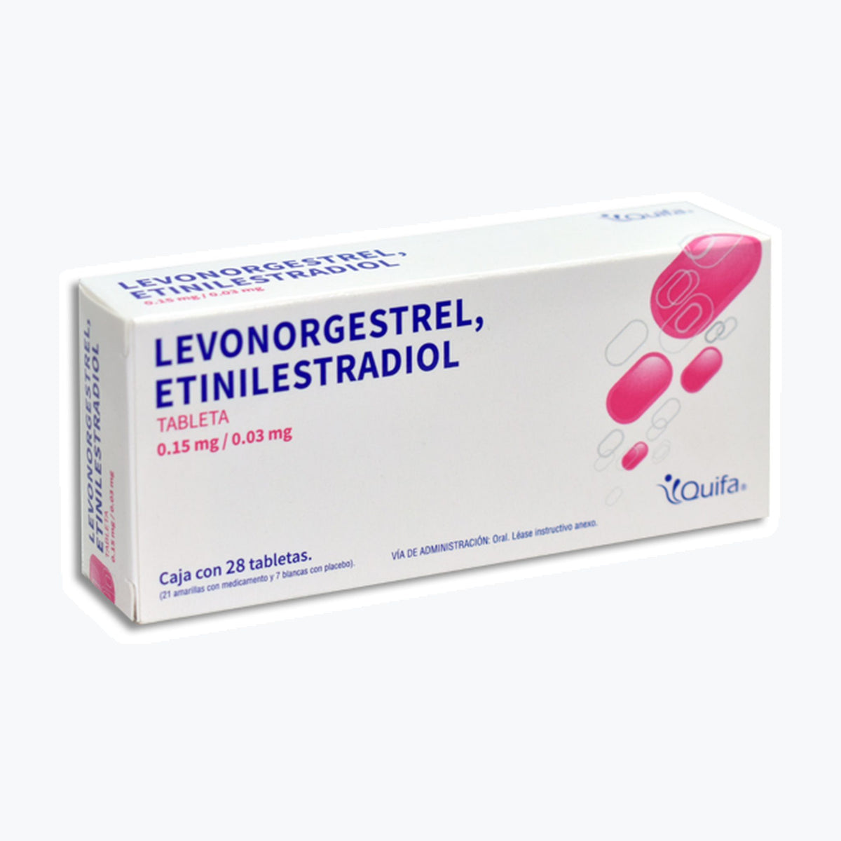 LEVONORGES ETINILEST 28 TAB 0.15/0.03MG