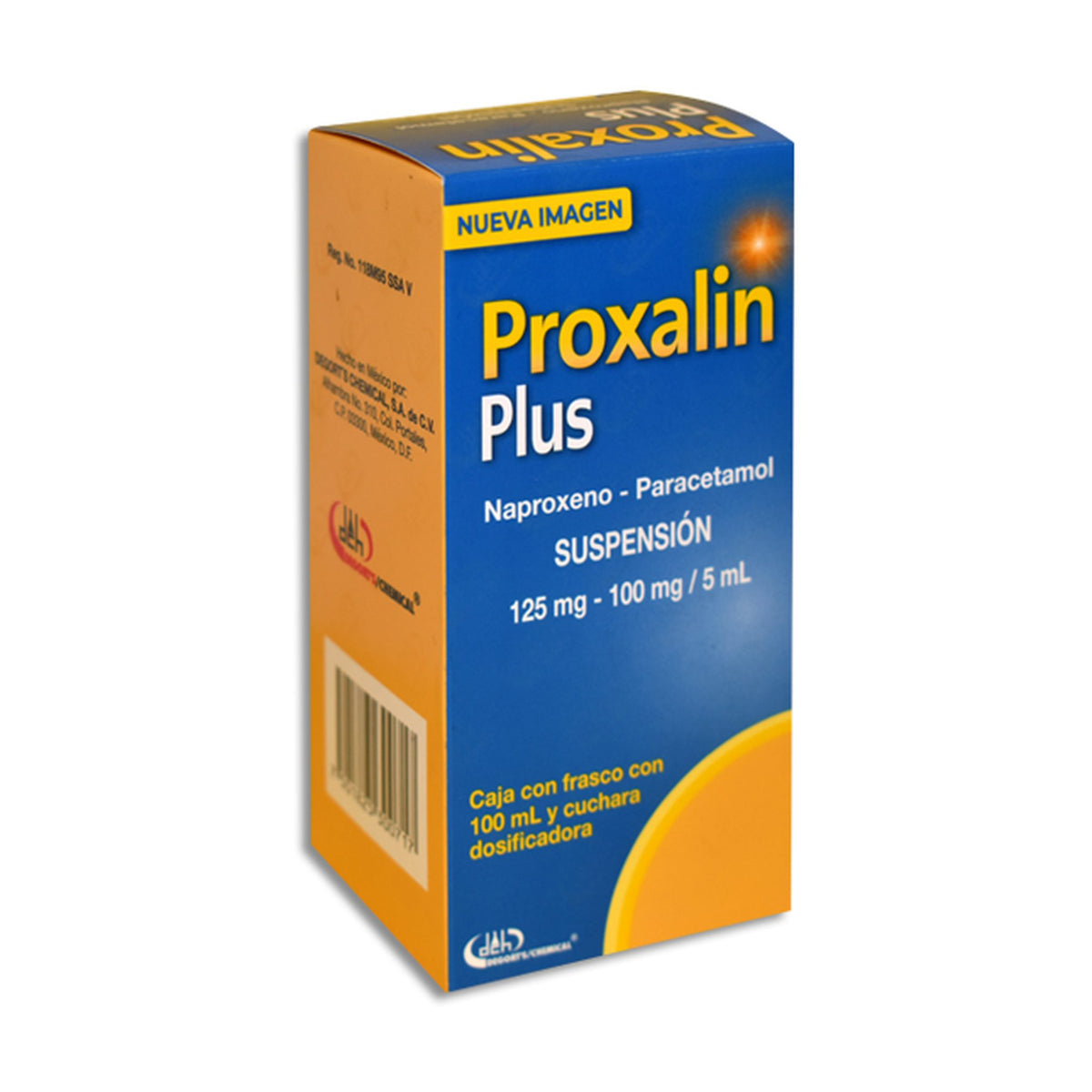 PROXALIN-PLUS 1 SUSP 2.5/2G/100 ML