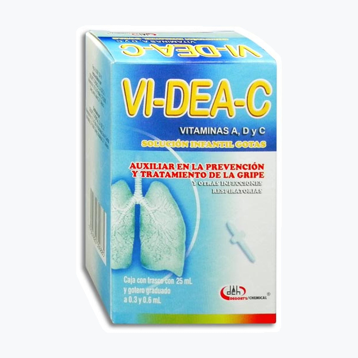VI-DEA-C 1 GOT 500000/40000UI 25 ML