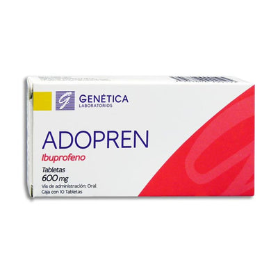 ADOPREN 10 TAB 600 MG