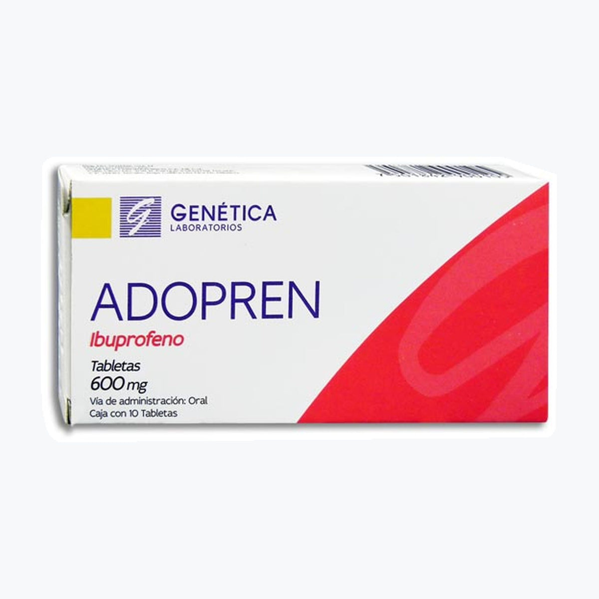 ADOPREN 10 TAB 600 MG