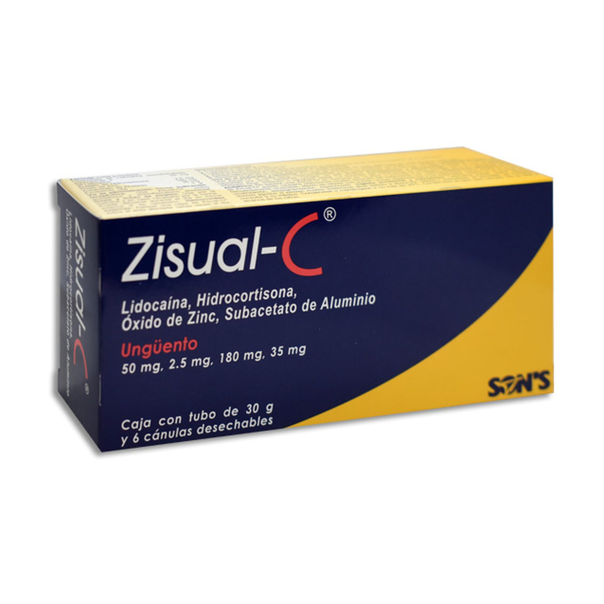 ZISUAL-C 1 ÜNG 30G 5/0.25 %