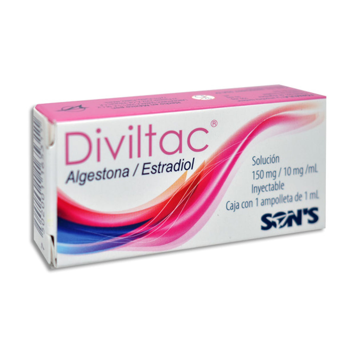 DIVILTAC 1 FA 150/10MG/1 ML
