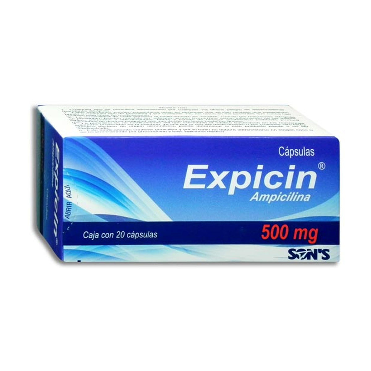 EXPICIN 20 CAPS 500 MG
