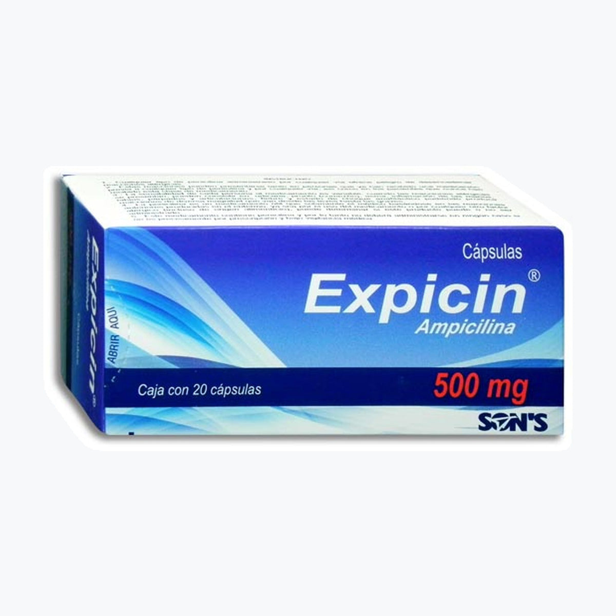 EXPICIN 20 CAPS 500 MG
