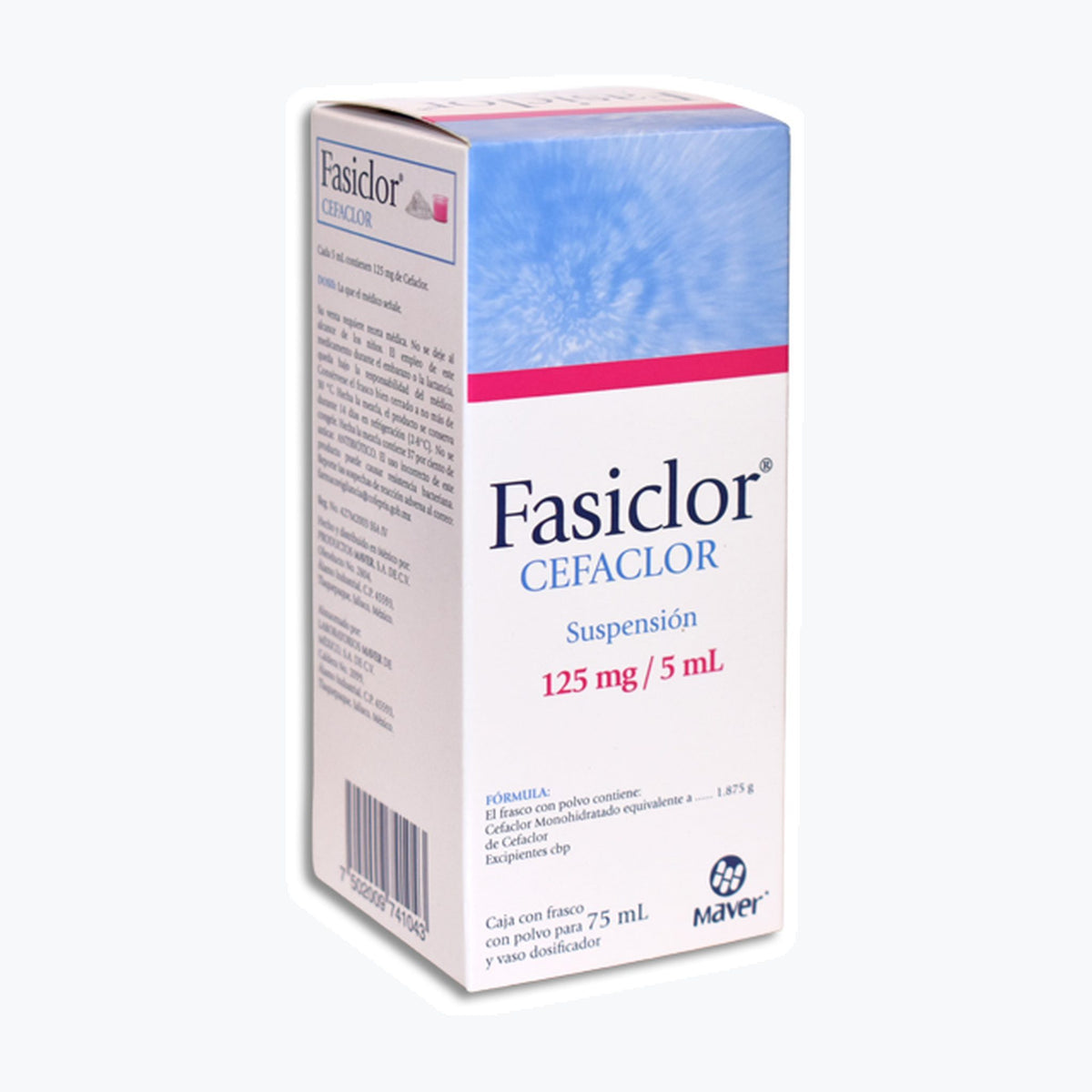 FASICLOR 1 SUSP 125MG/5/75 ML