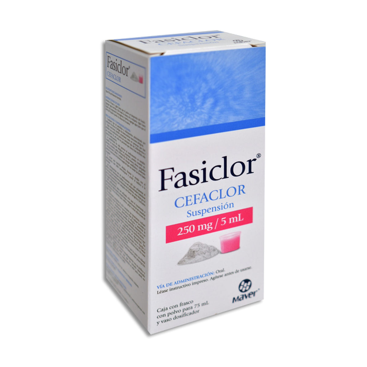 FASICLOR 1 SUSP 250MG/5/75 ML