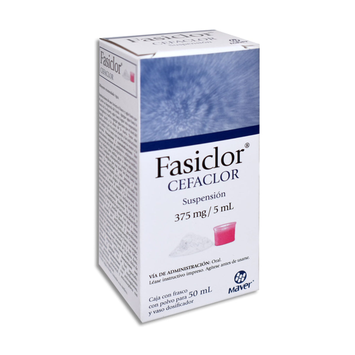 FASICLOR 1 SUSP 375MG/5/50 ML