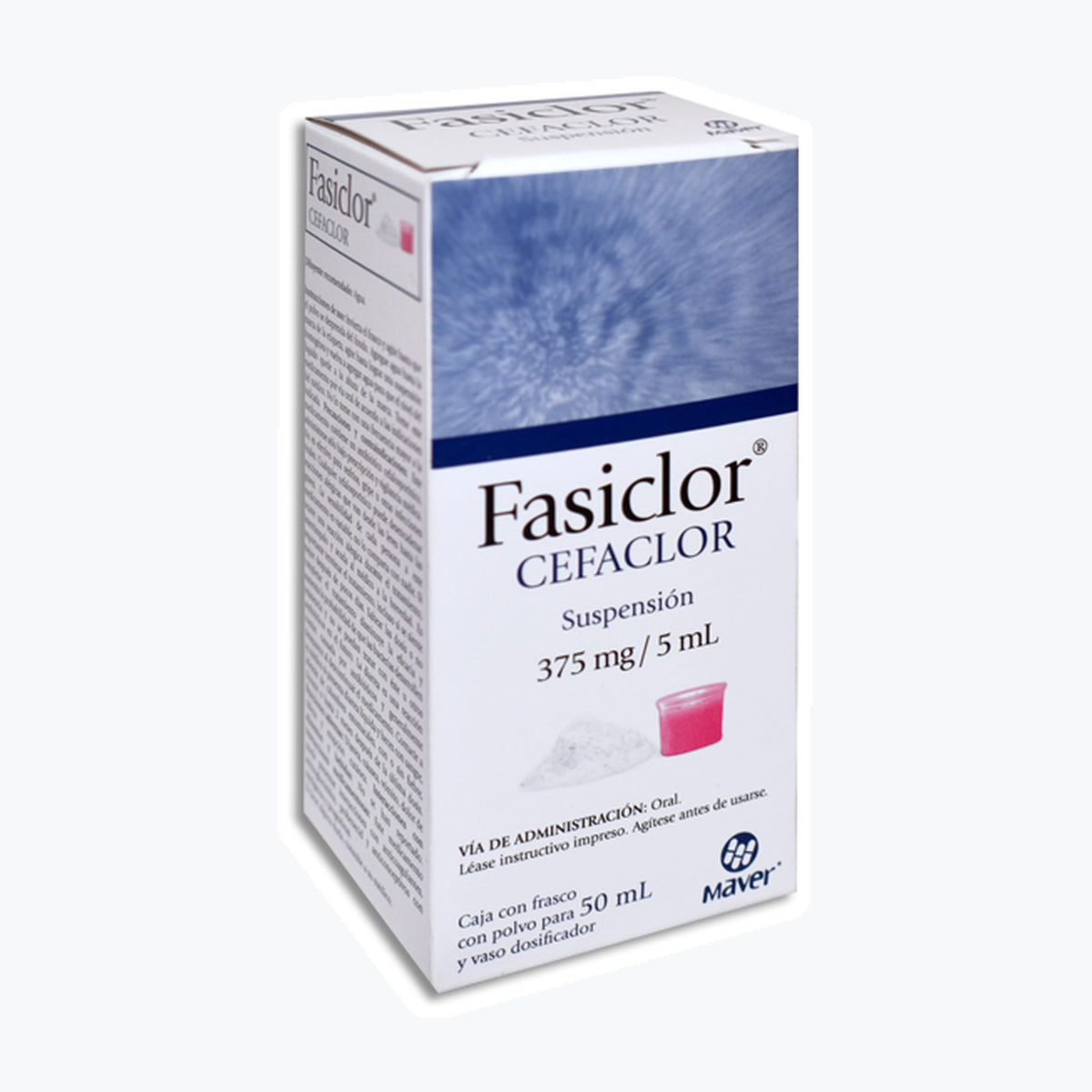 FASICLOR 1 SUSP 375MG/5/50 ML