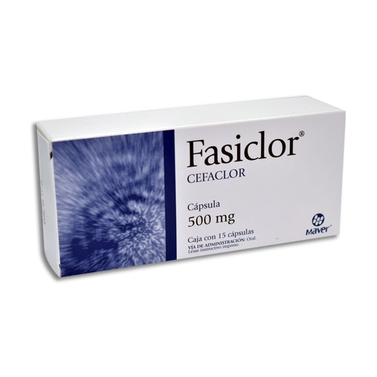FASICLOR 15 CAPS 500 MG