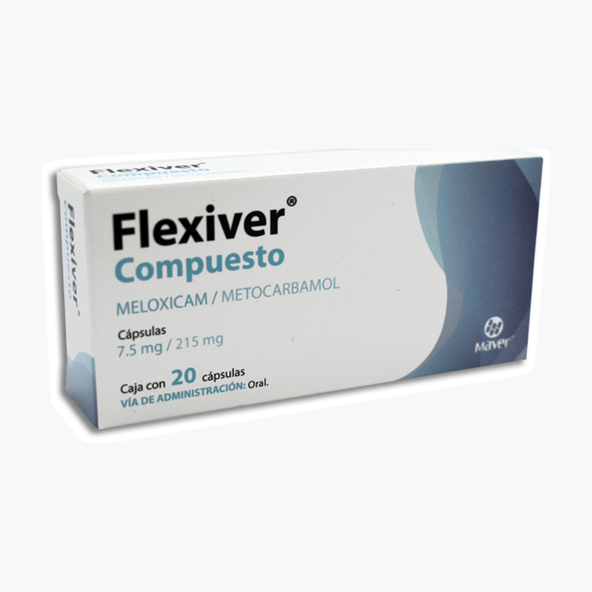 FLEXIVER COMPUESTO 20 CAPS 215/7.5 MG