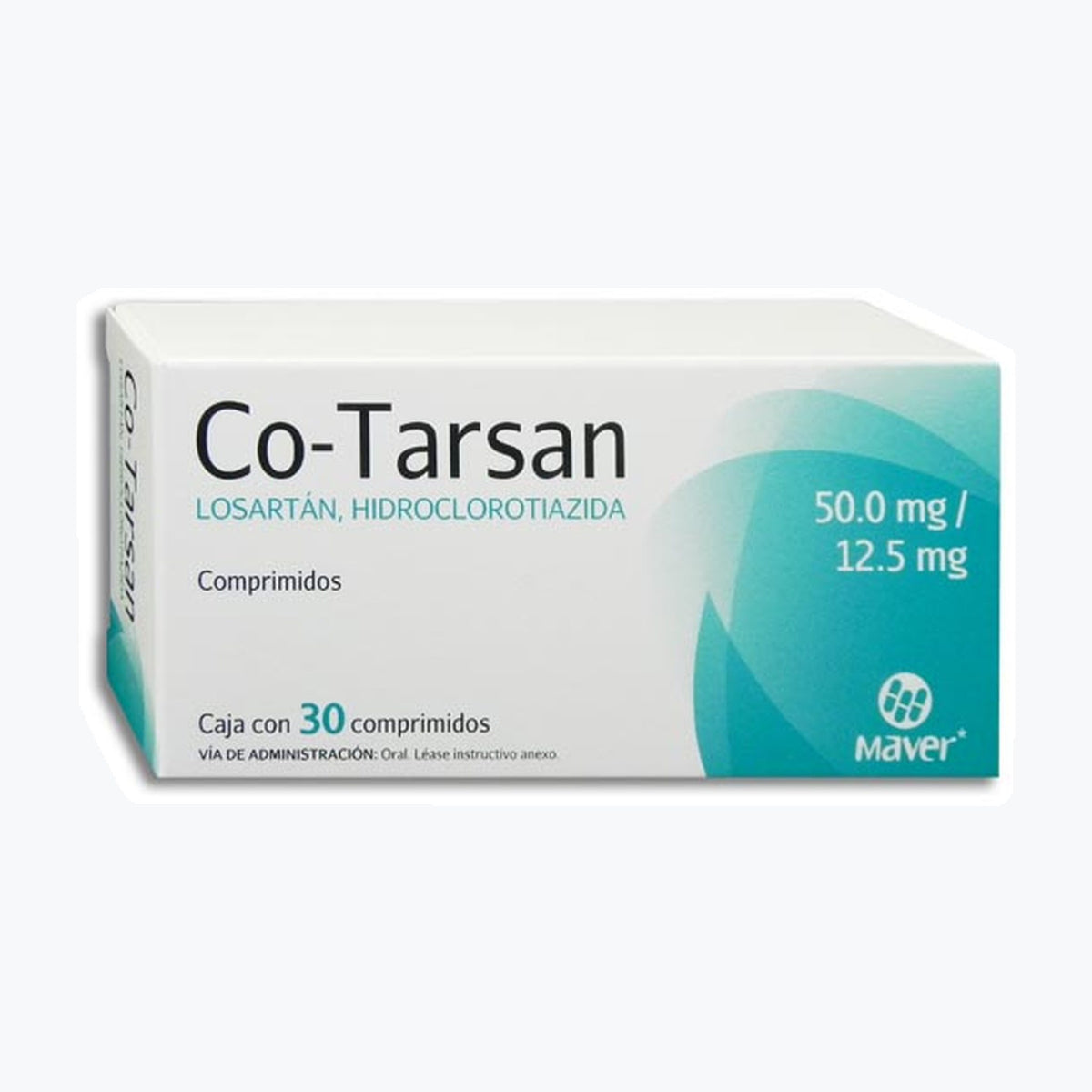 CO-TARSAN 30 TAB 50/12.5 MG