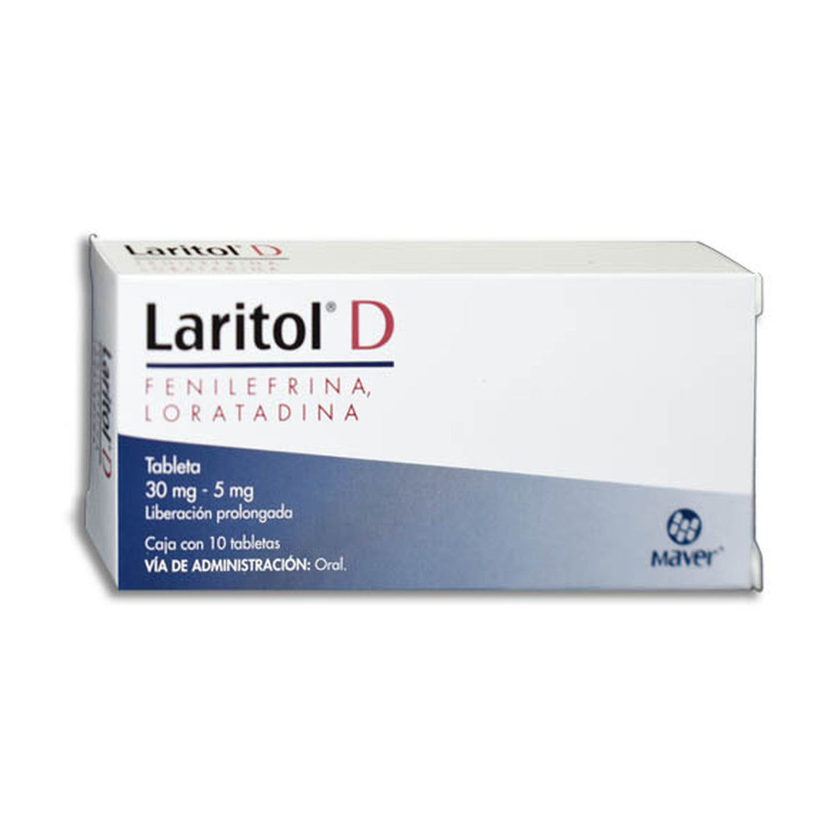 LARITOL D 10 TAB 30/5 MG