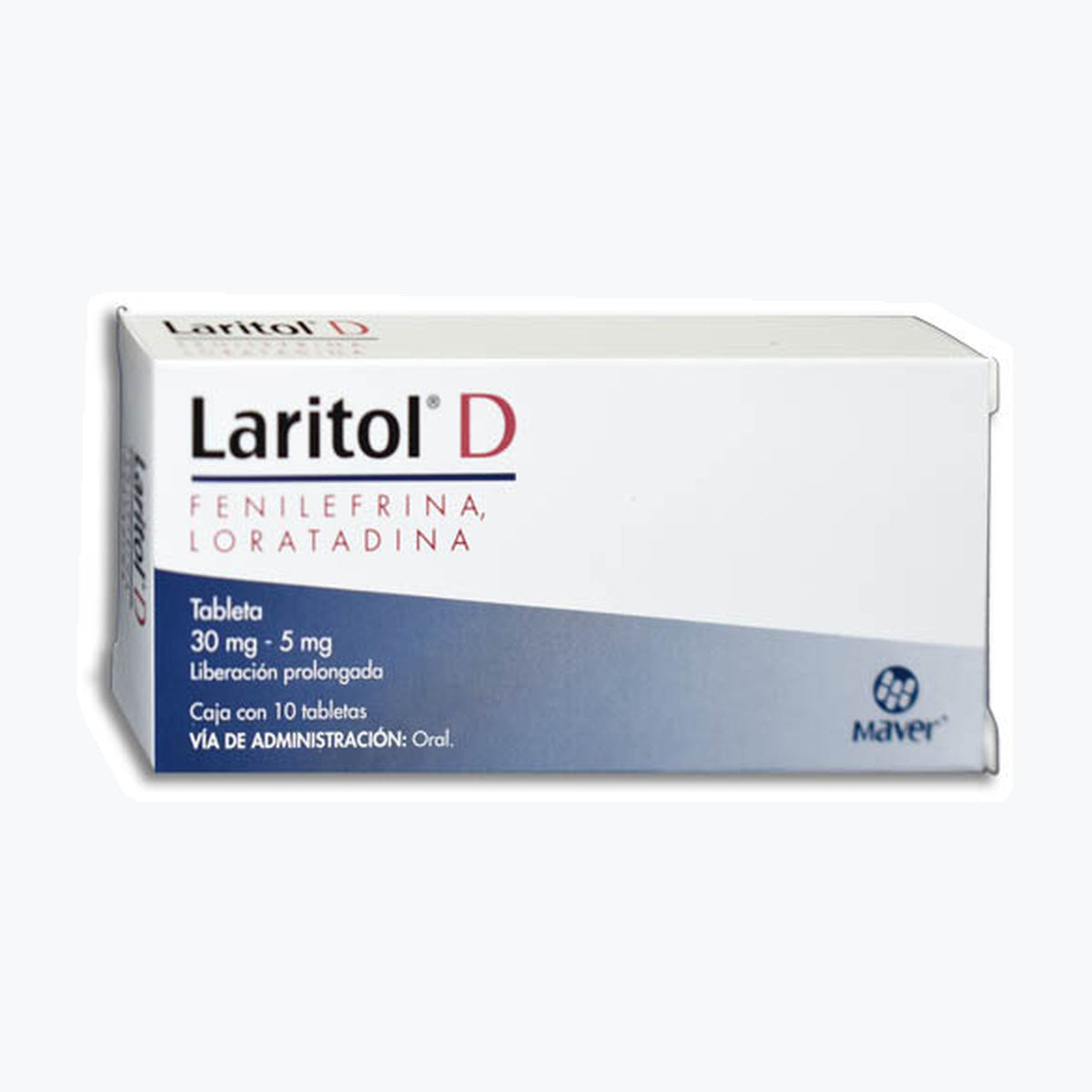 LARITOL D 10 TAB 30/5 MG