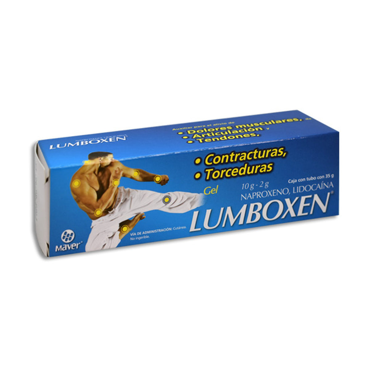 LUMBOXEN AZUL 1 GEL 10G/2G DE 35 G
