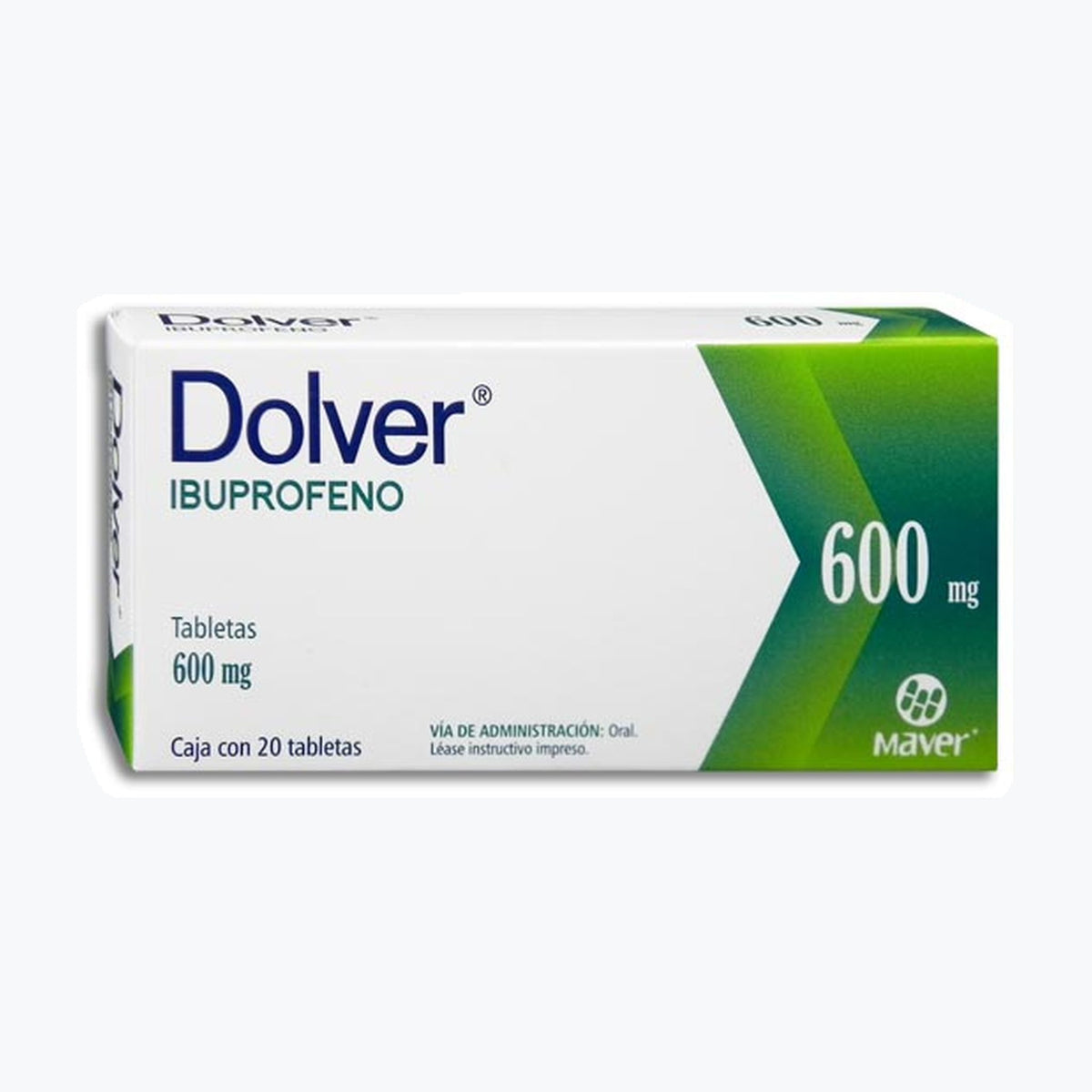 DOLVER 20 TAB 600 MG