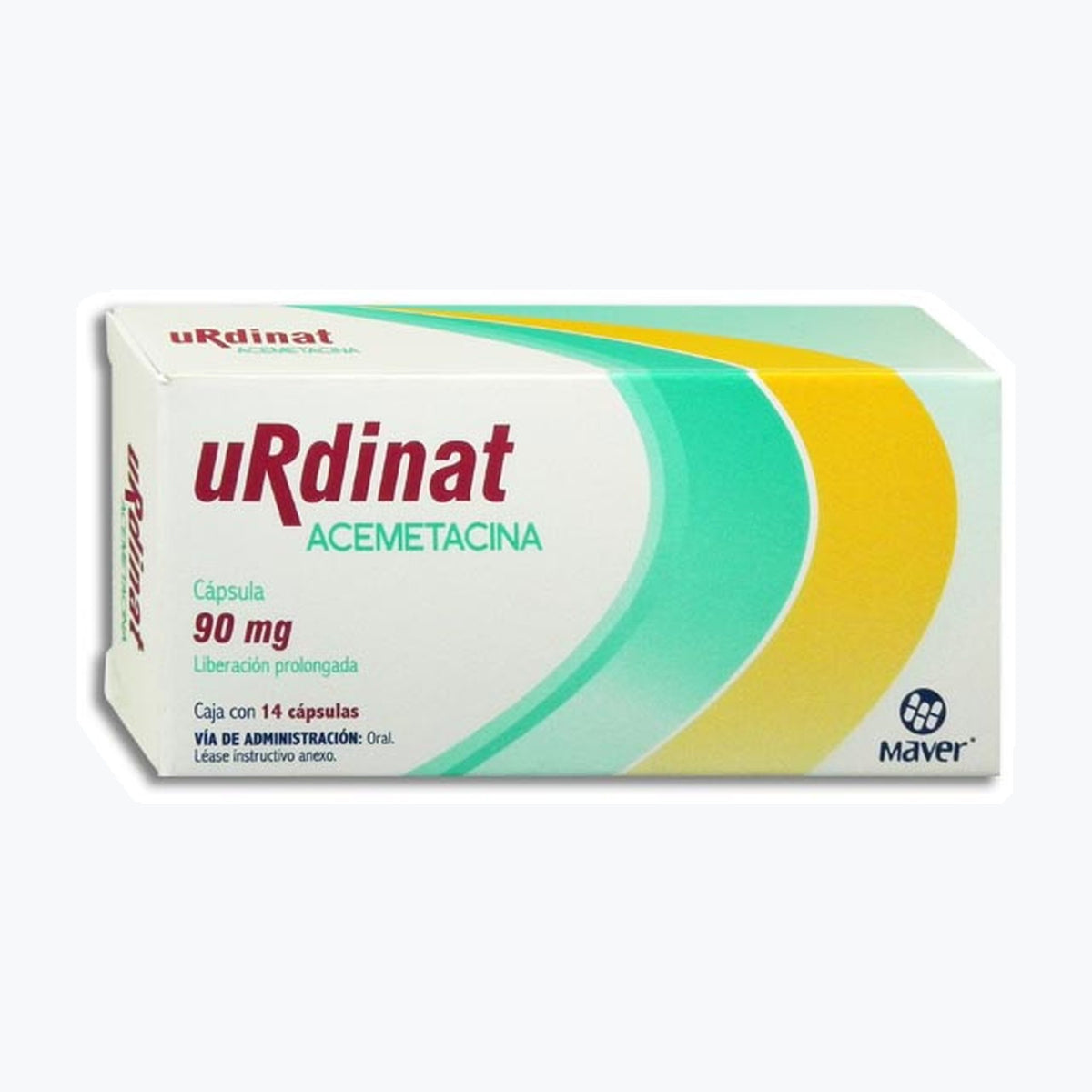 URDINAT 14 CAPS 90 MG
