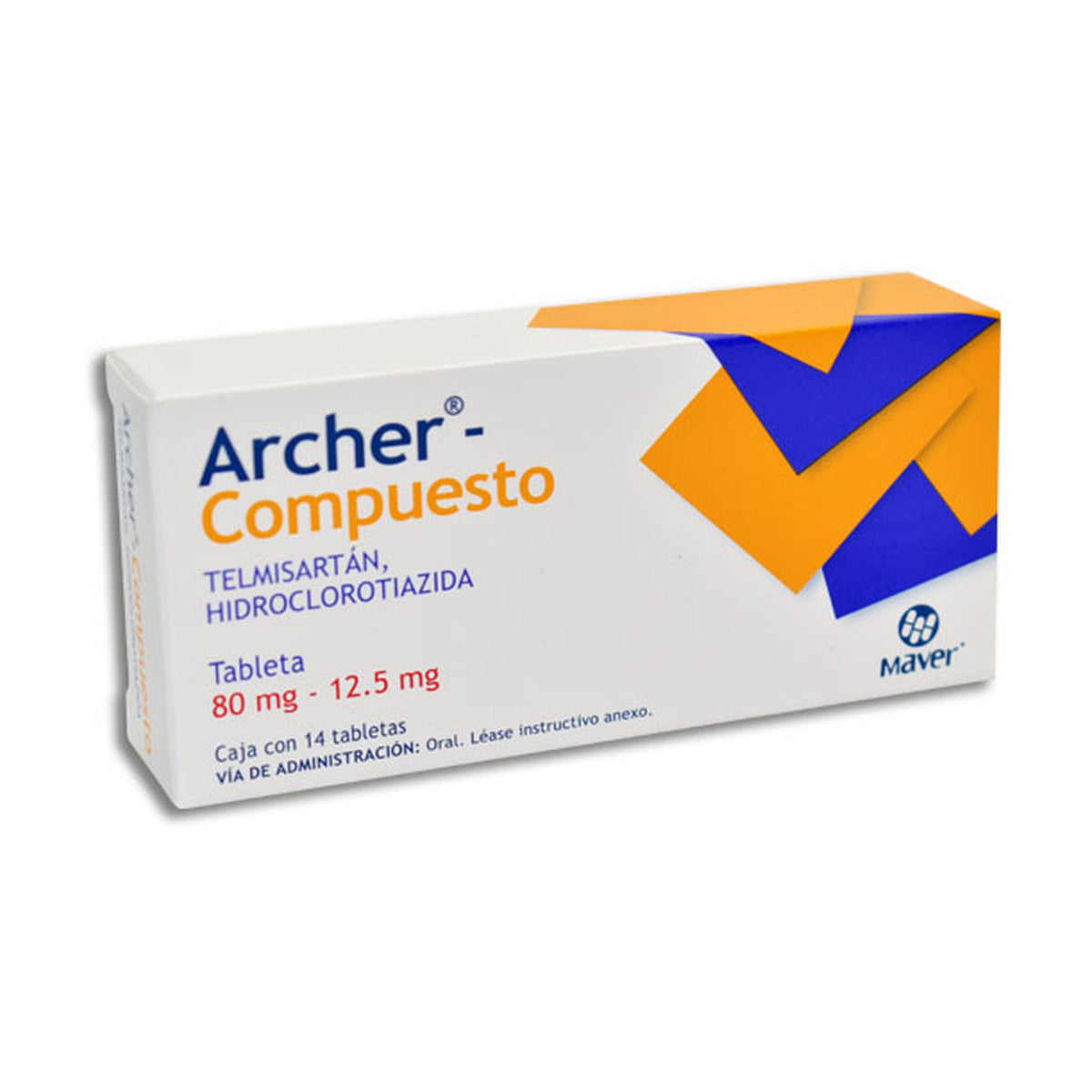 ARCHER COMP 14 TAB 80/12.5 MG