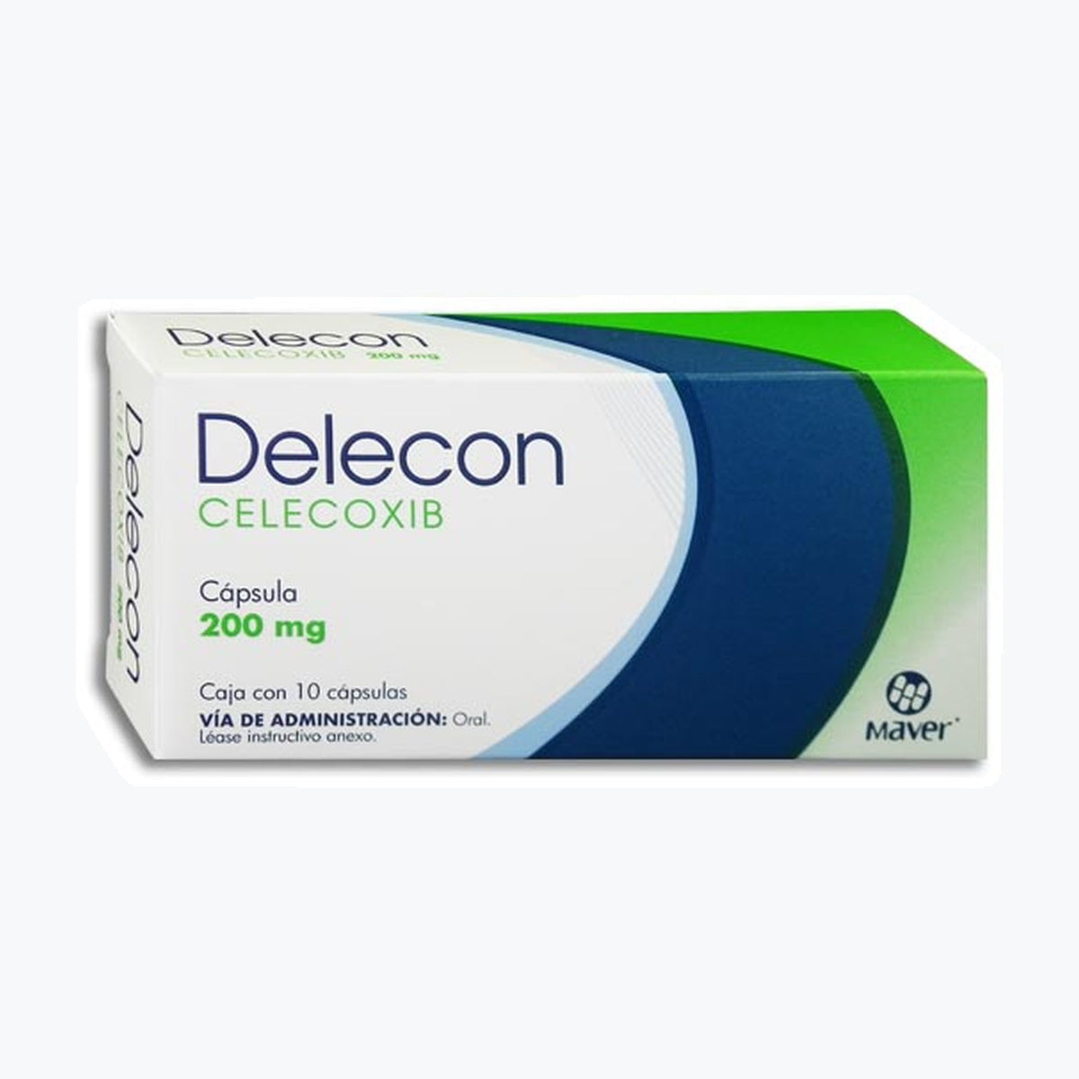 DELECON 10 CAPS 200 MG