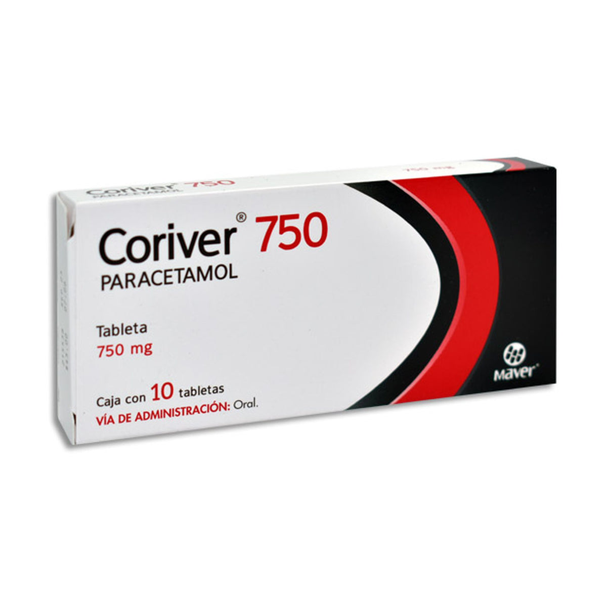 CORIVER 10 TAB 750 MG