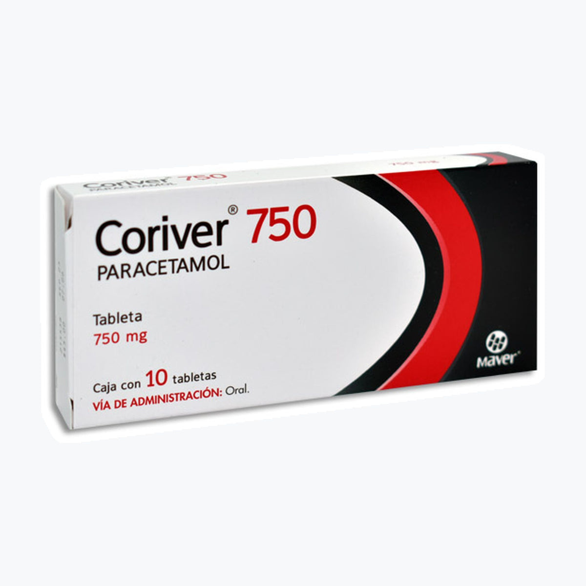 CORIVER 10 TAB 750 MG