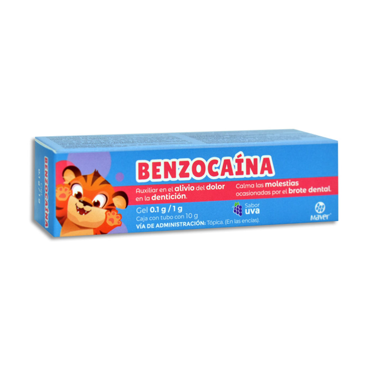 BENZOCAINA 1 GEL 10 G .1/1 G
