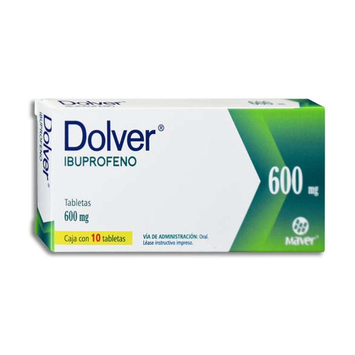 DOLVER 10 TAB 600 MG
