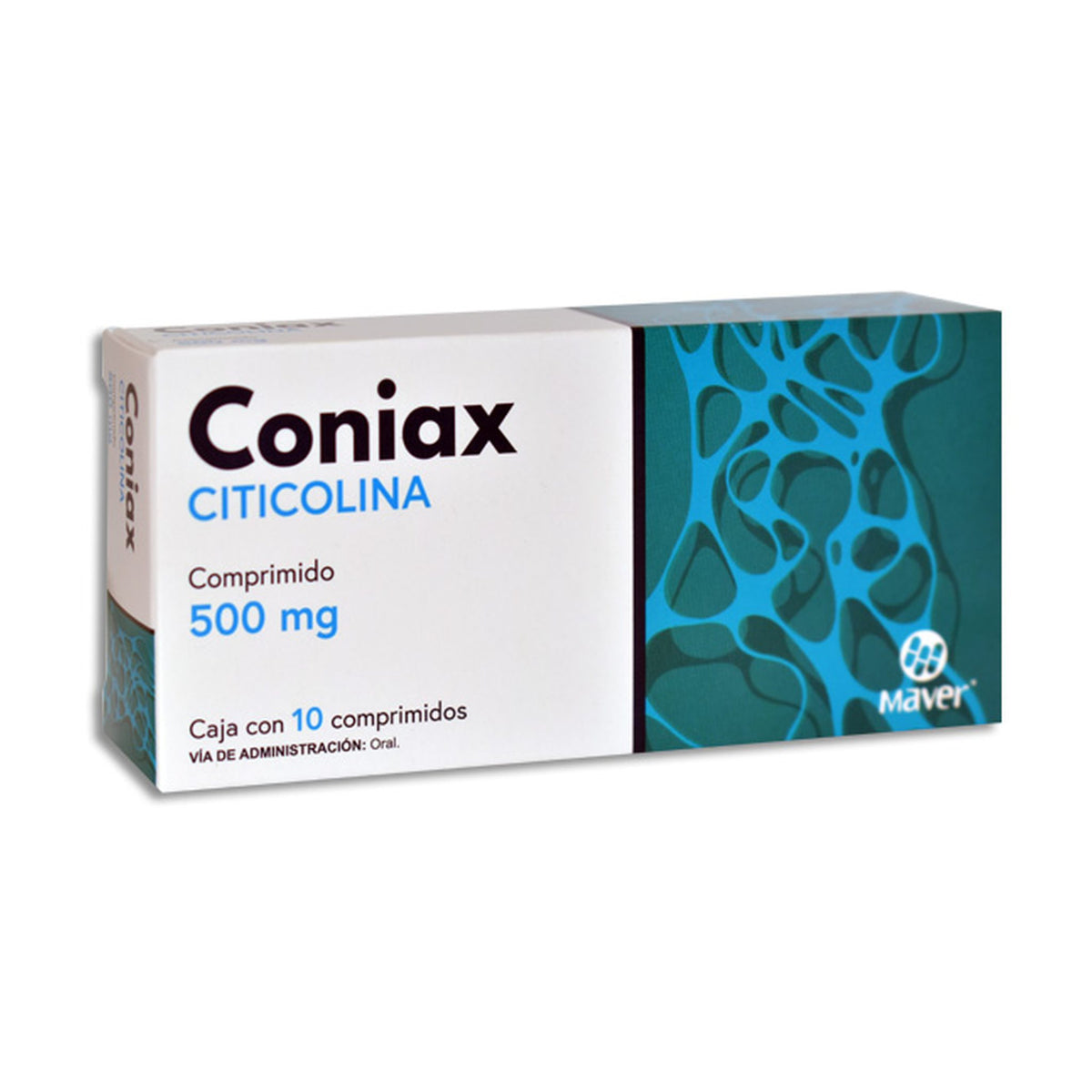 CONIAX 10 COMP 500 MG