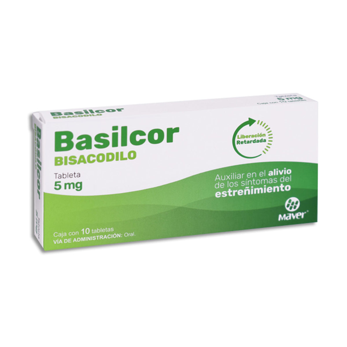 BASILCOR  10 TAB 5 MG