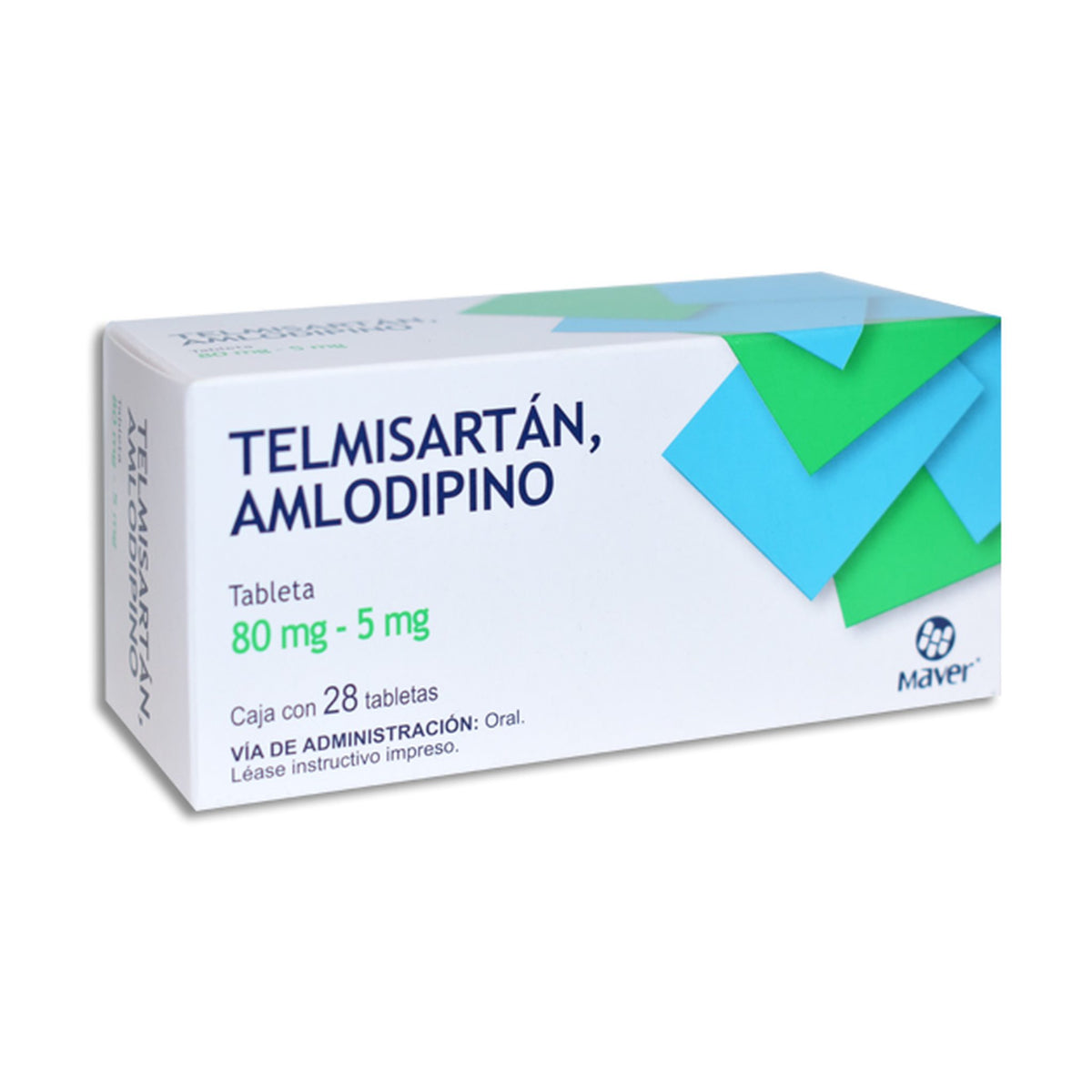 TELMISARTAN, AMLODIPINO 28 TAB 80/5 MG