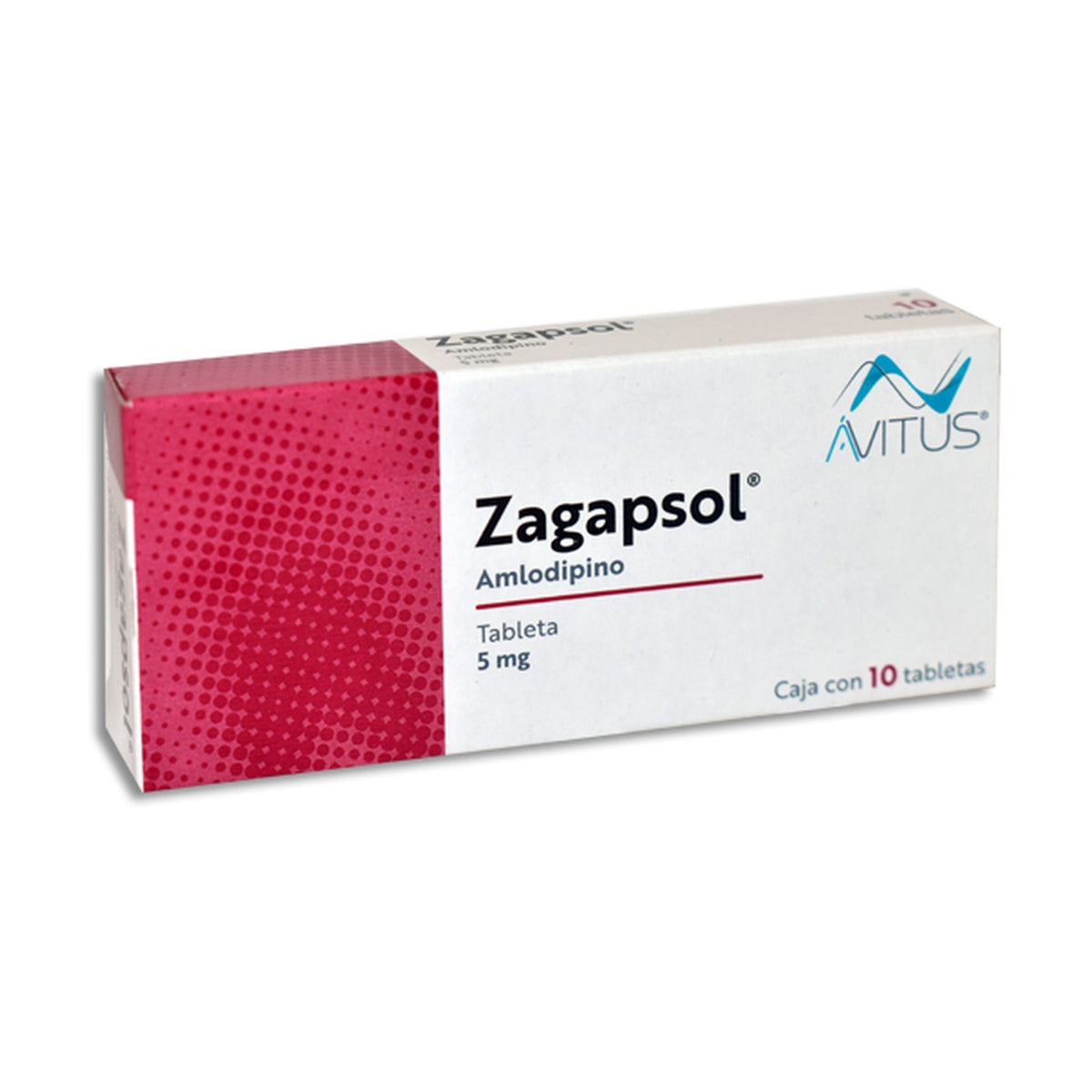 ZAGAPSOL 10 TAB 5 MG