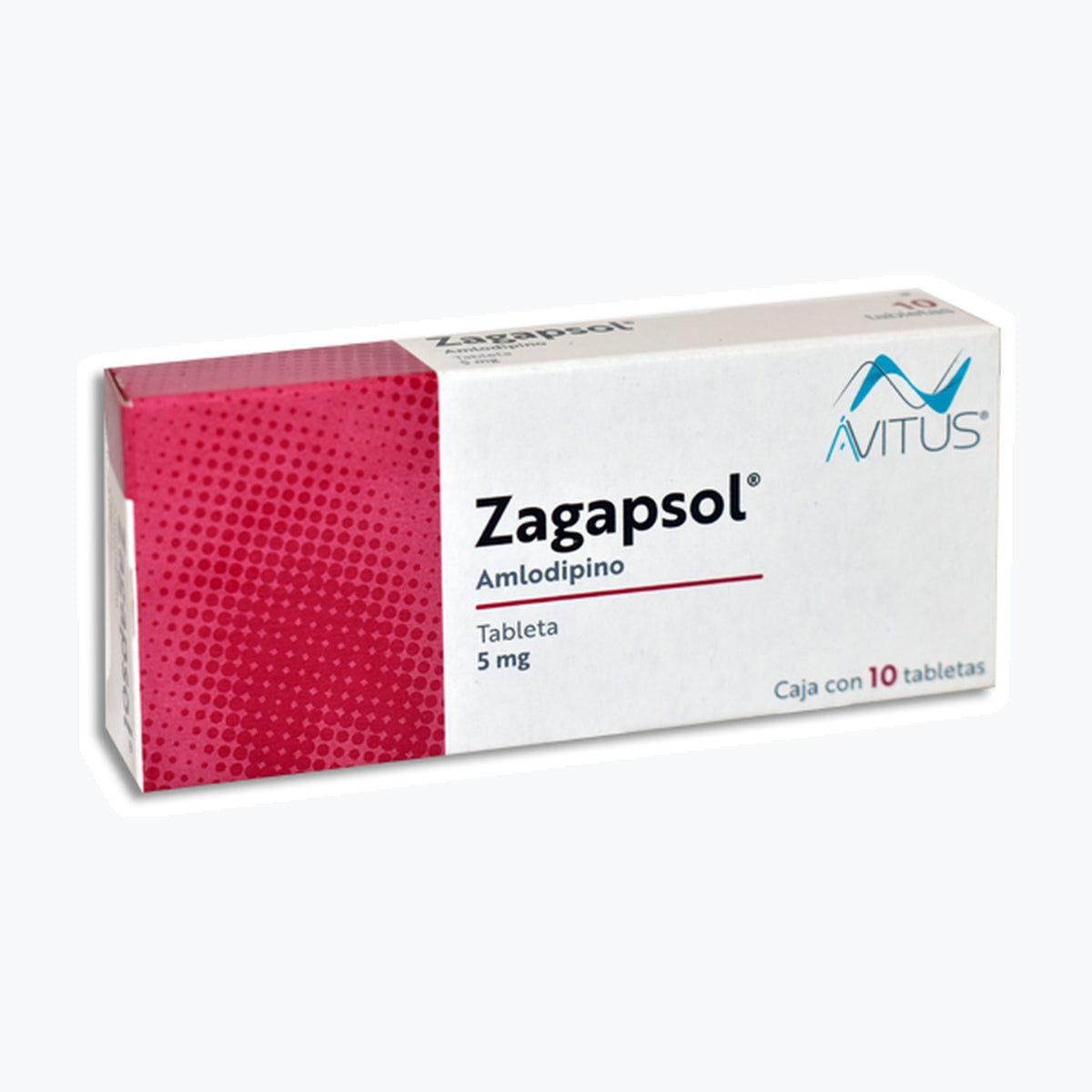 ZAGAPSOL 10 TAB 5 MG