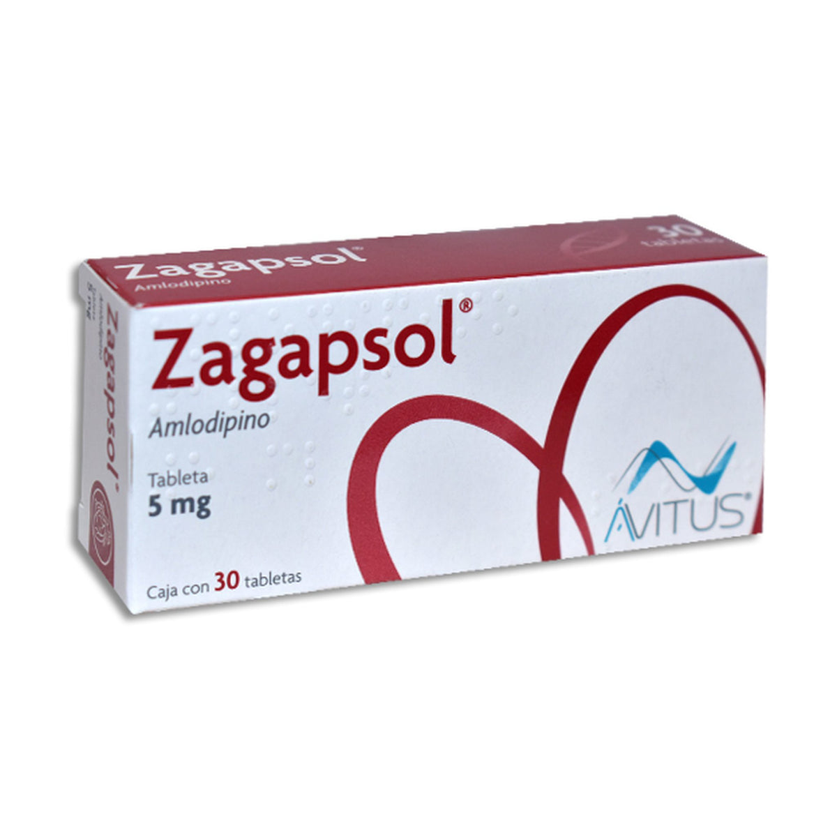 ZAGAPSOL 30 TAB 5 MG