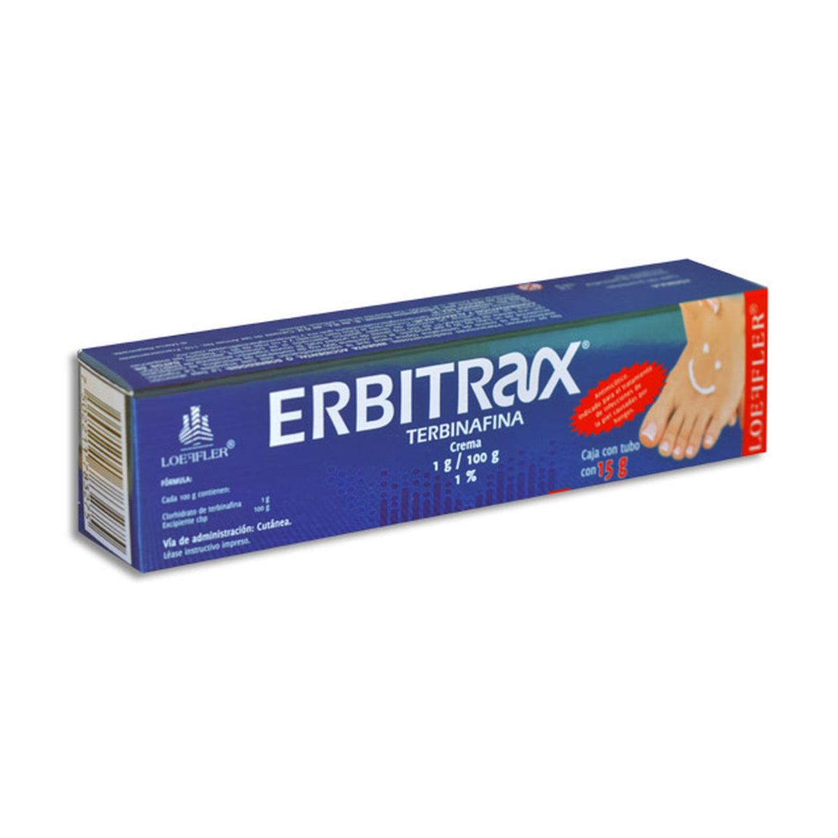 Erbitrax Crema 15 gr (Terbinafina) Loeffler