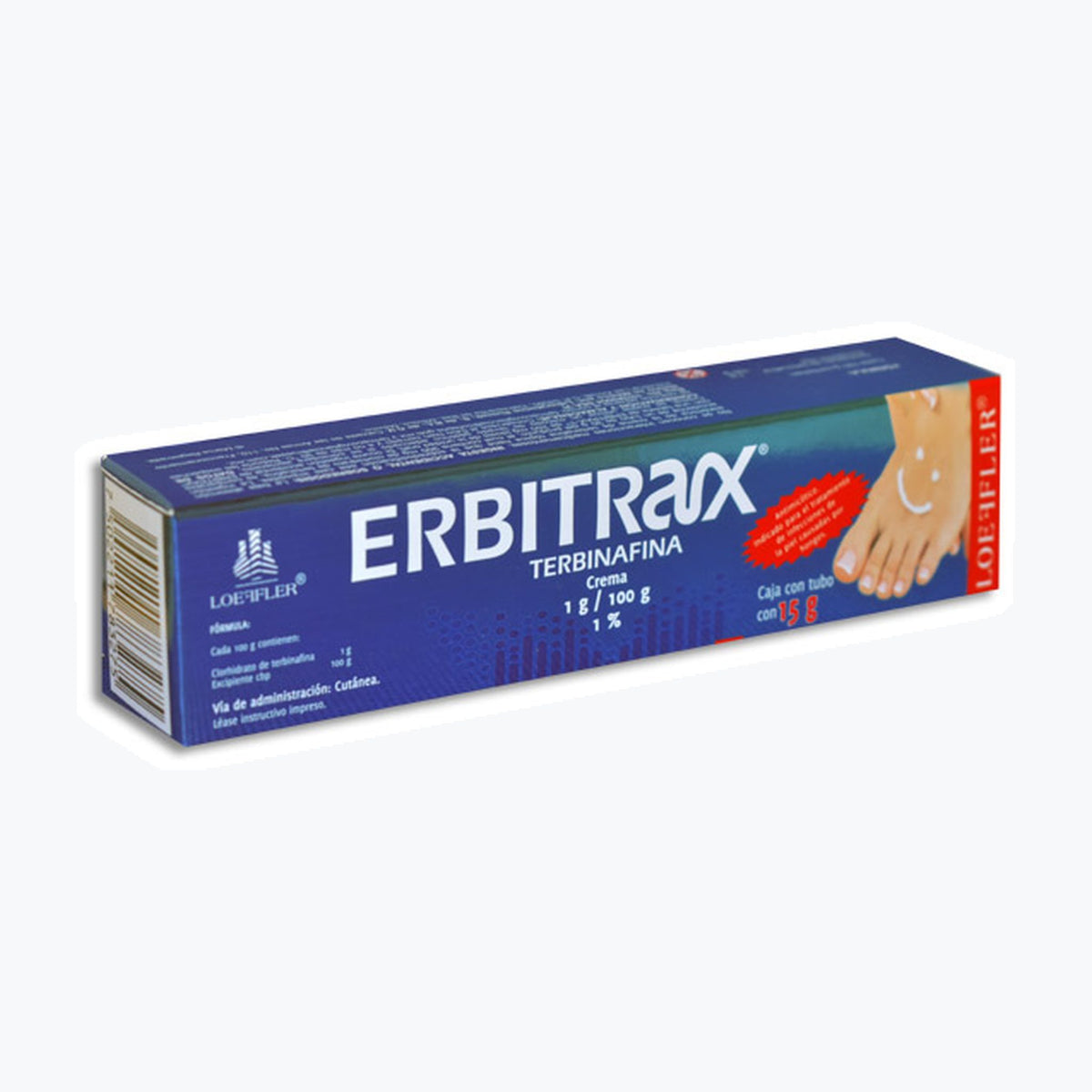 Erbitrax Crema 15 gr (Terbinafina) Loeffler