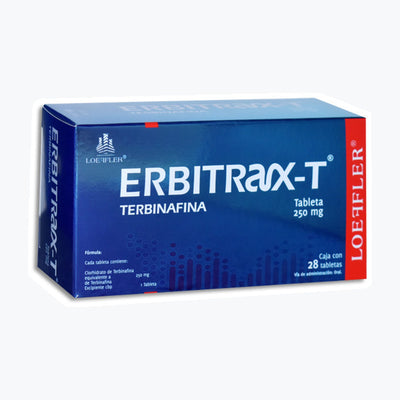 ERBITRAX-T 28 TAB 250 MG