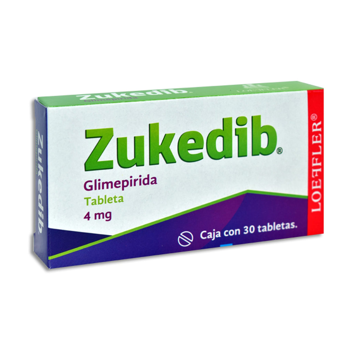 ZUKEDIB 30 TAB 4 MG