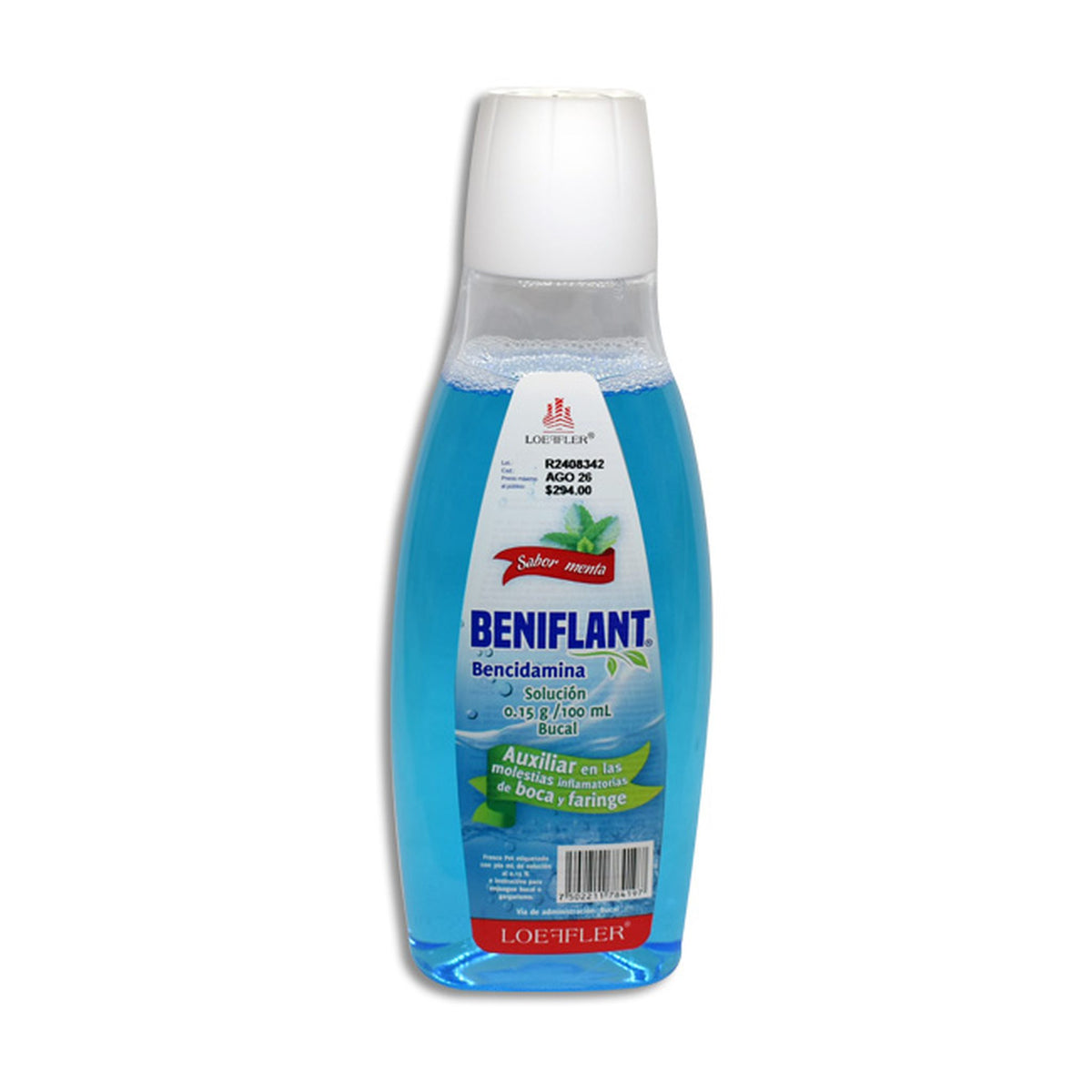 Beniflant Solución 360 ml 0.15g Bencidamina (LOEFFLER)