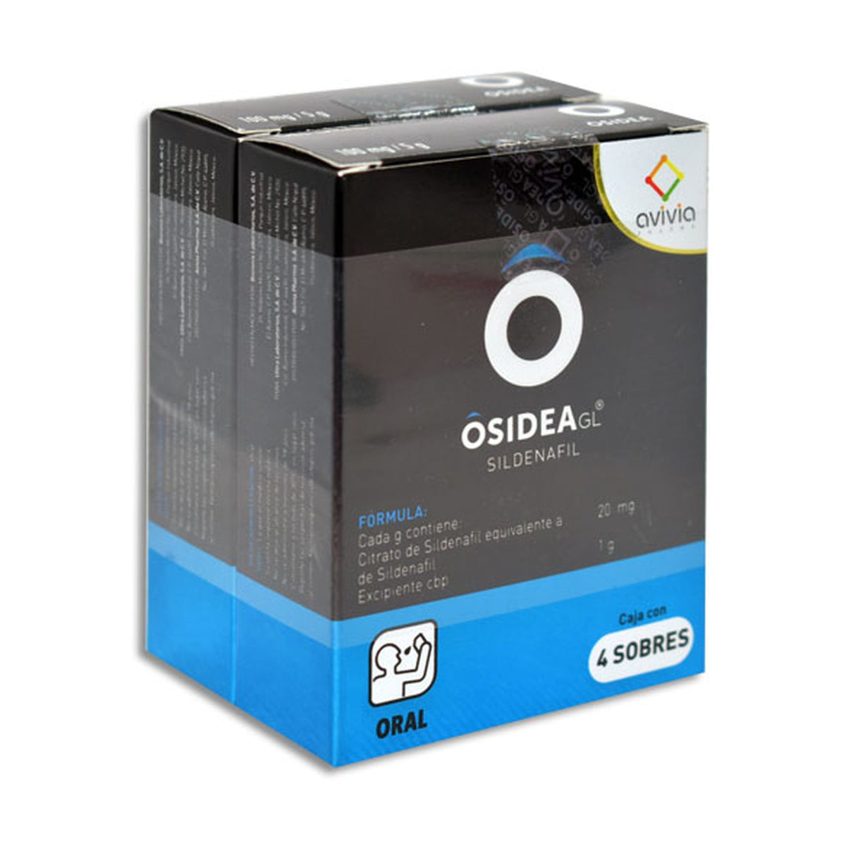 OSIDEA 2X1 4 GEL 100 MG