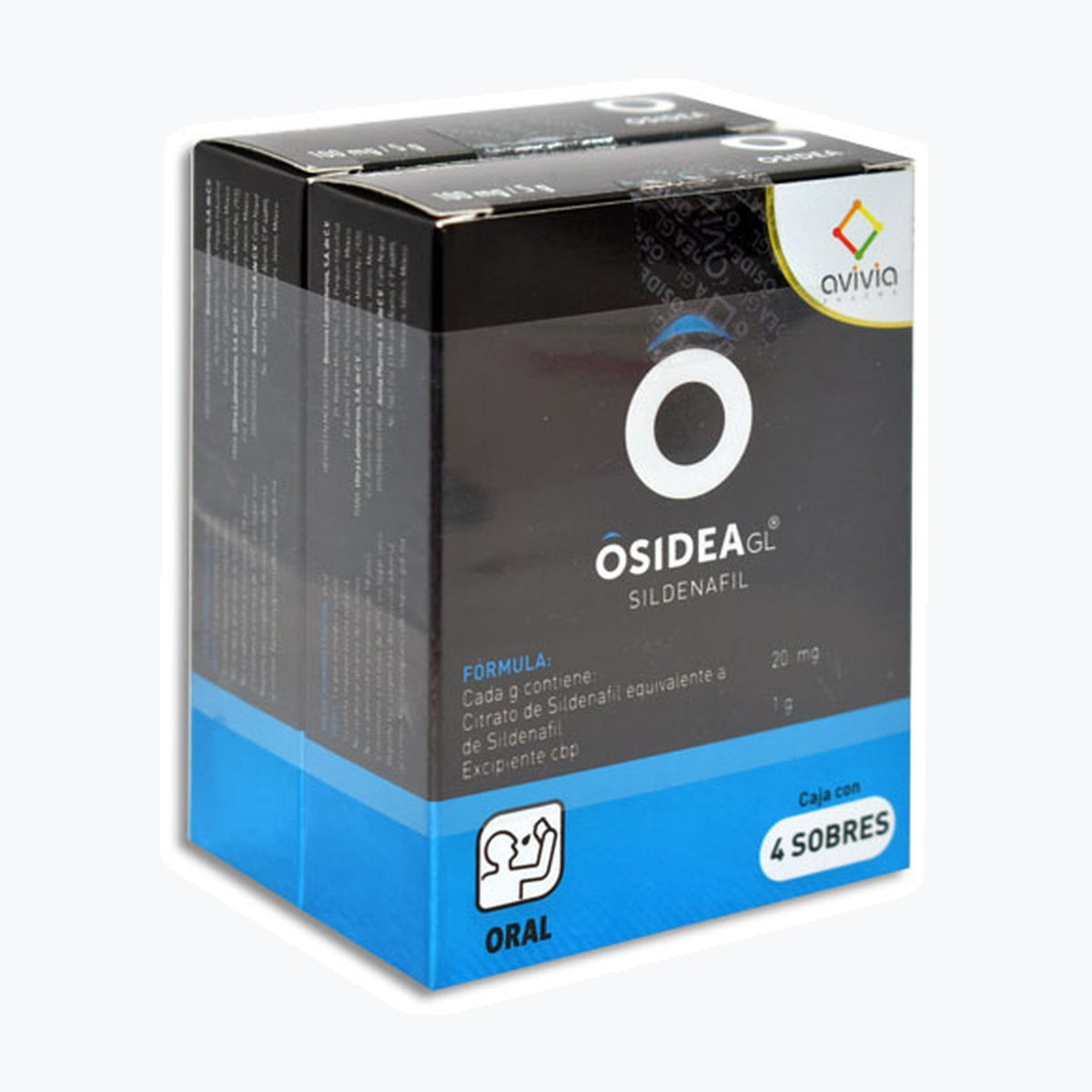 OSIDEA 2X1 4 GEL 100 MG