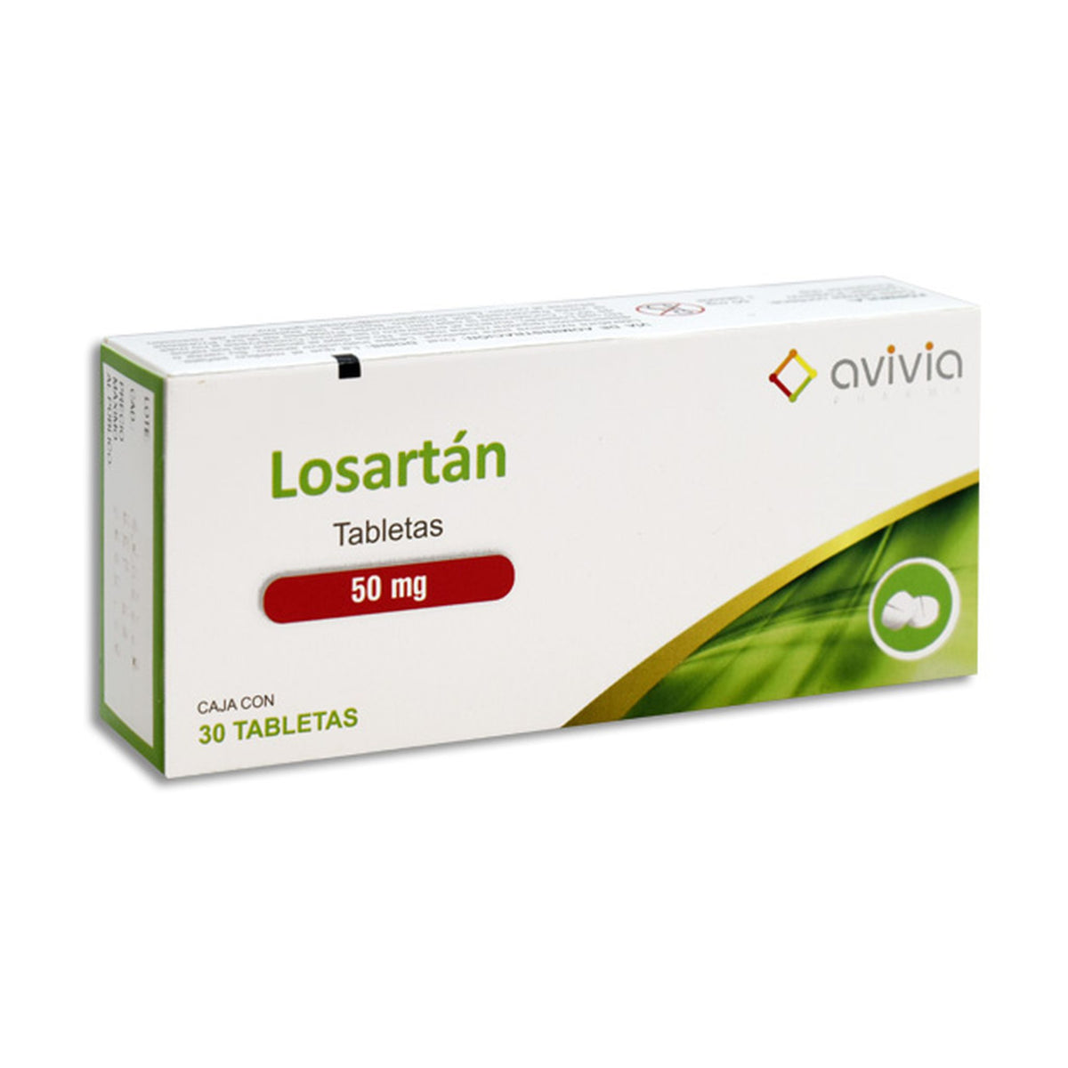 LOSARTAN 30 TAB 50 MG