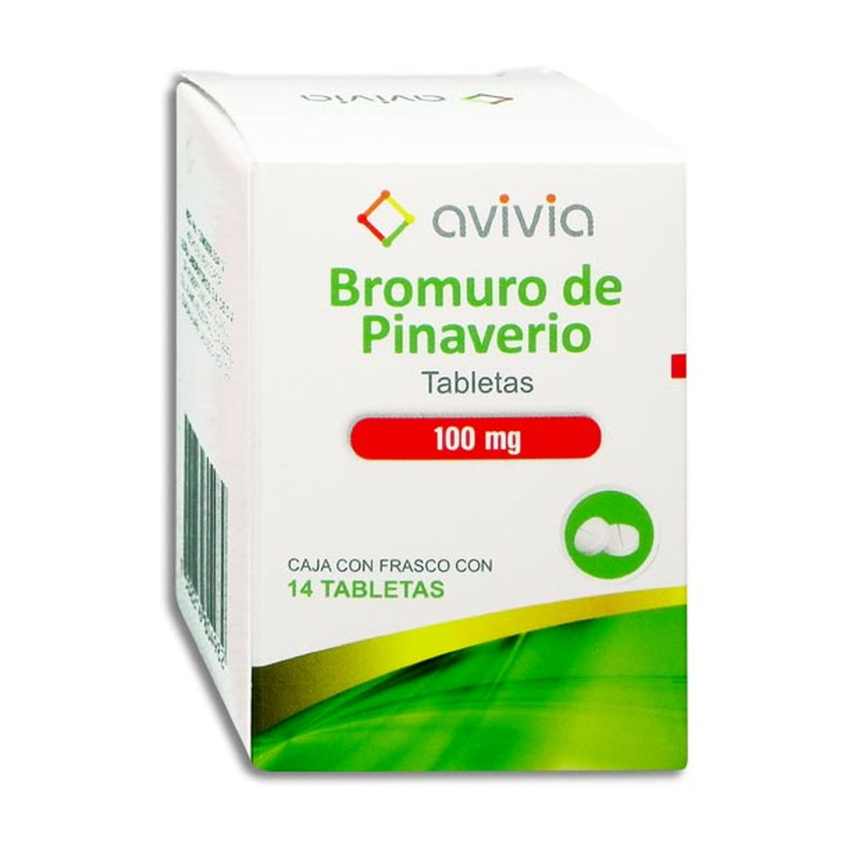 BROMURO DE PINAVERIO 14 TAB 100 MG