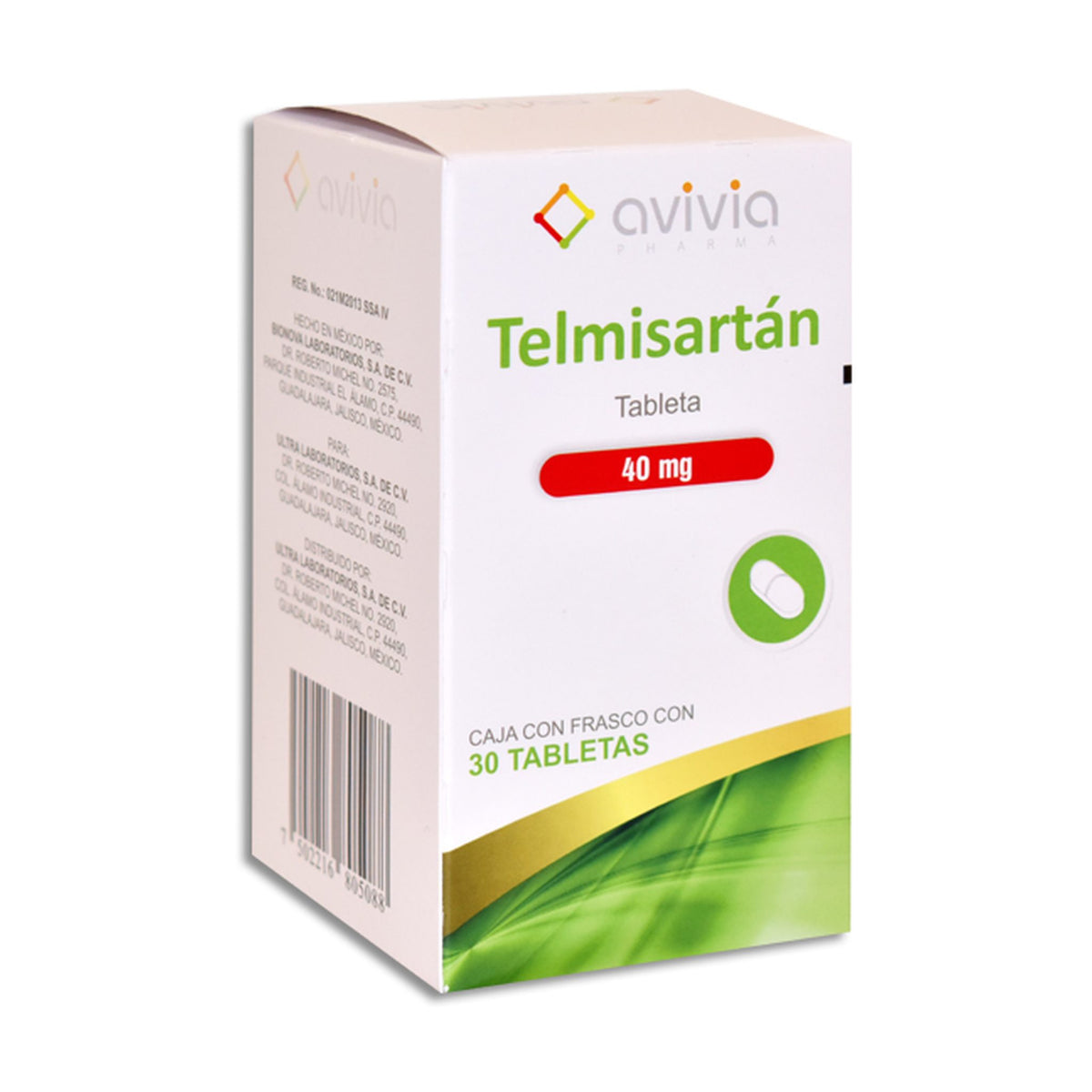 TELMISARTAN 30 TAB 40 MG
