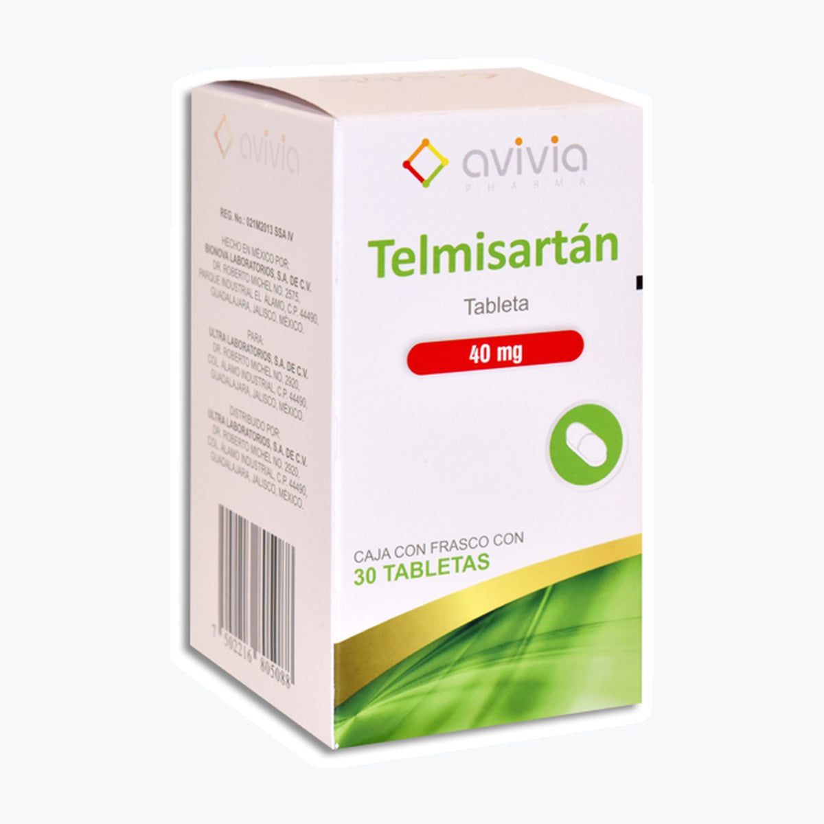 TELMISARTAN 30 TAB 40 MG