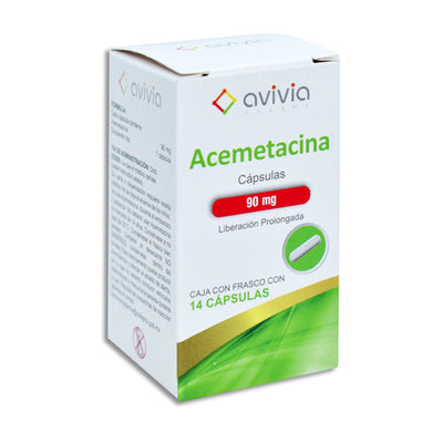 Acemetacina 90 mg Cápsulas C14 (Acemetacina) Avivia
