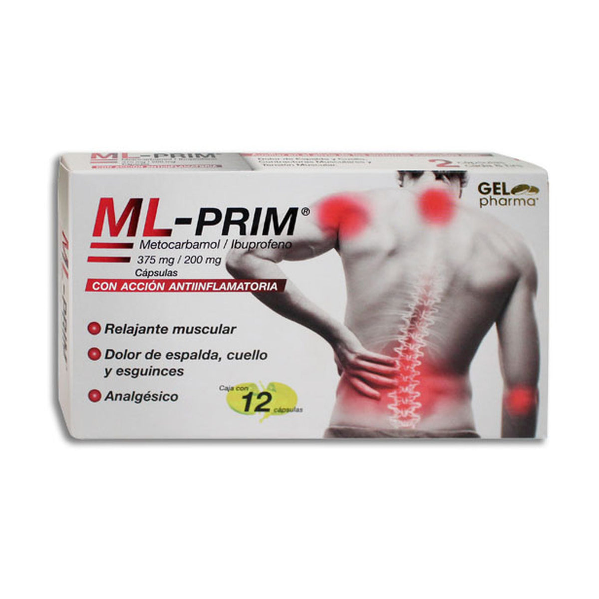 ML-PRIM 12 CAPS 375MG/200MG
