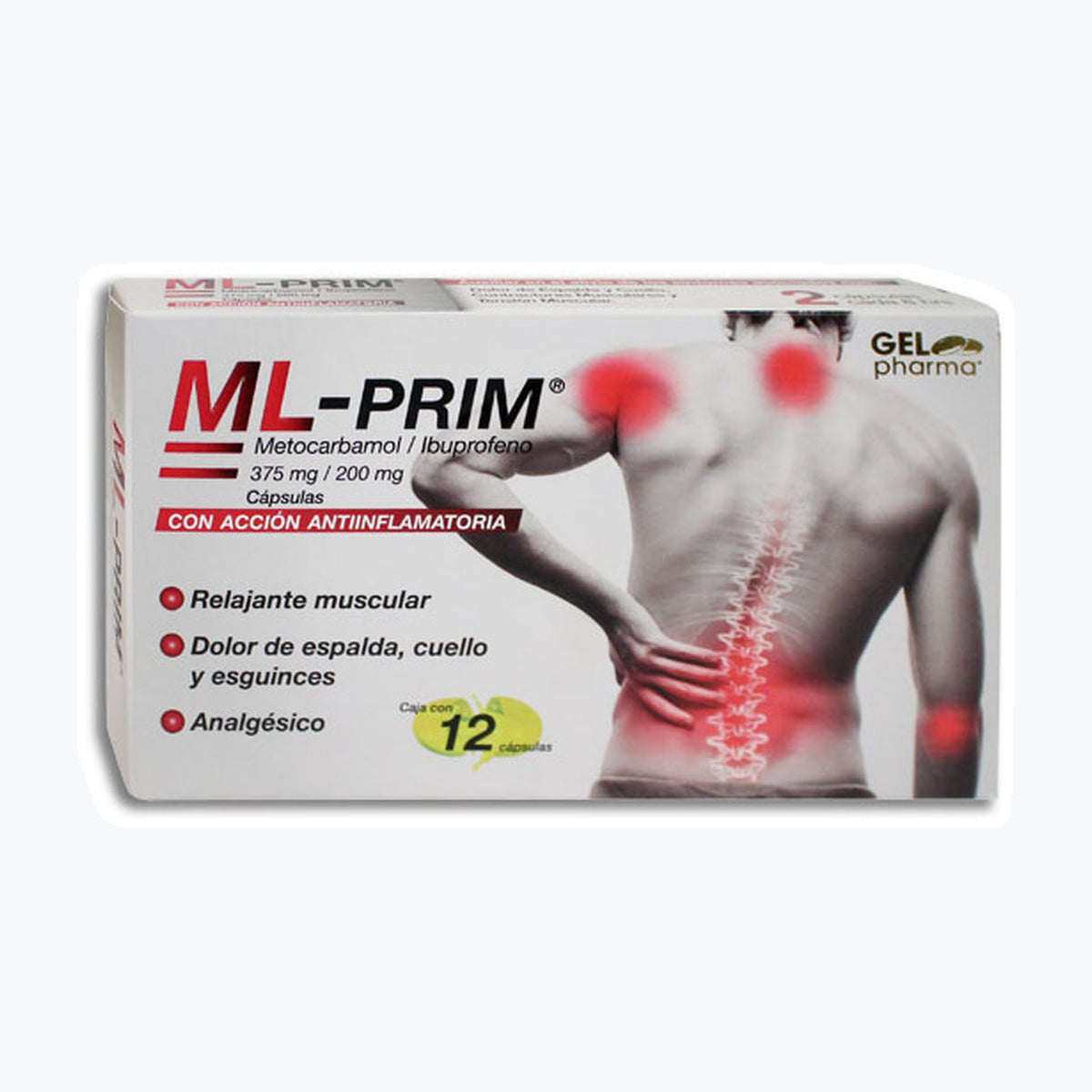 ML-PRIM 12 CAPS 375MG/200MG